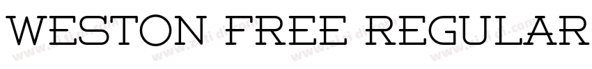 Weston Free Regular字体转换